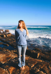 Sky Blue: Knit