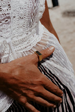 Load image into Gallery viewer, Brass Signet Ring
