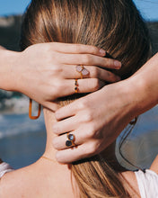 Load image into Gallery viewer, Gold Plated Amethyst Ring
