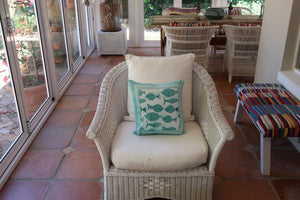 Block Print Cushion Cover