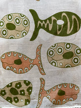 Load image into Gallery viewer, Silk Scarf: Fish
