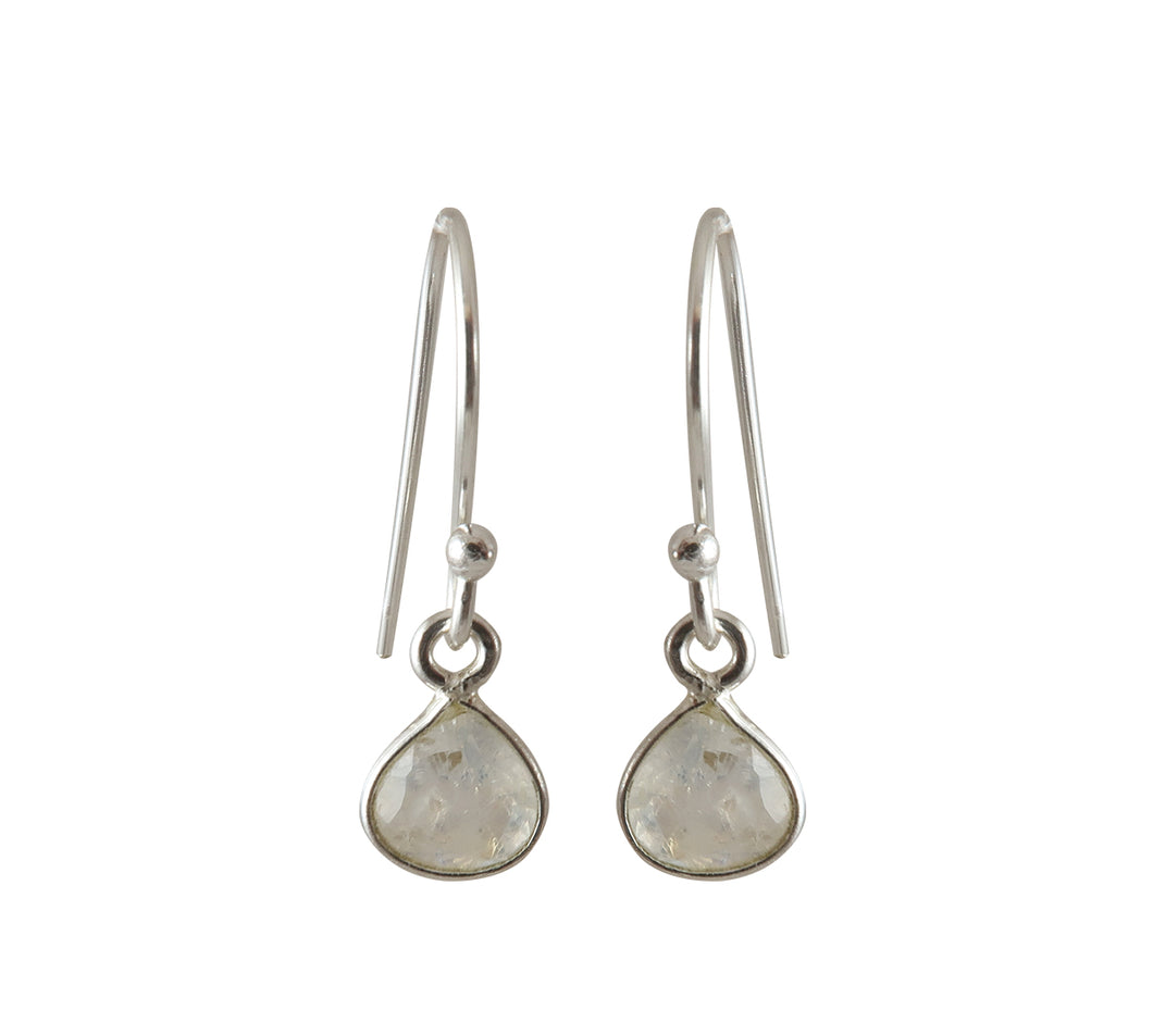 Sterling Silver Moonstone Earring