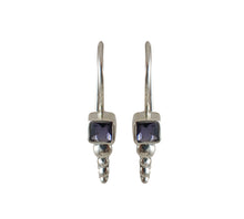 Load image into Gallery viewer, Sterling Silver Iolite Earring
