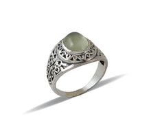 Load image into Gallery viewer, Sterling Silver Prehnite Ring
