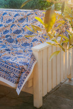 Load image into Gallery viewer, Block Print Table Cloth /  Bed Cover
