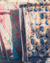 Load image into Gallery viewer, Block Print Table Cloth /  Bed Cover
