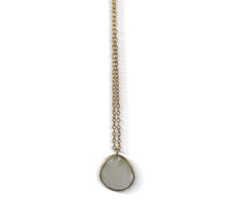 Load image into Gallery viewer, Gold Plated Prehnite Necklace
