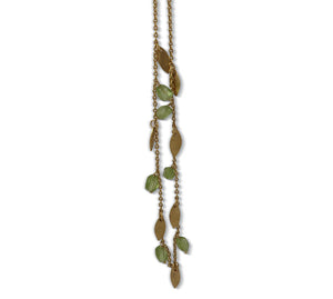Gold Plated Peridot Necklace