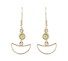 Load image into Gallery viewer, Sterling Silver Peridot Earrings
