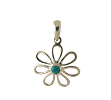 Load image into Gallery viewer, Sterling Silver Turquoise Pendant
