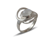 Load image into Gallery viewer, Sterling Silver Moonstone Ring
