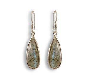 Sterling Silver Labradorite Earring