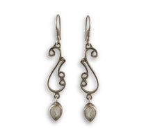 Load image into Gallery viewer, Sterling Silver Crystal Earring
