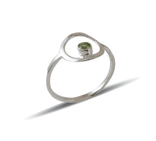 Load image into Gallery viewer, Sterling Silver Peridot Ring

