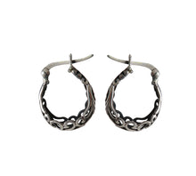 Load image into Gallery viewer, Sterling Silver Hoop Earring
