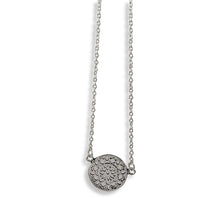 Load image into Gallery viewer, Sterling Silver Necklace: Mandala SOON
