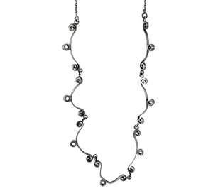 Sterling Silver Rose Quartz Necklace