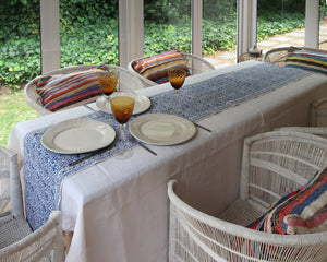 Block Print Table Runner