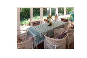 Block Print Table Cloth /  Bed Cover