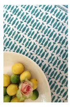 Load image into Gallery viewer, Block Print Table Cloth /  Bed Cover
