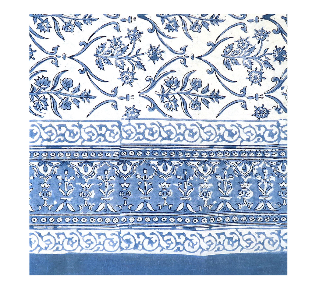 Block Print Bed Cover