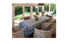 Load image into Gallery viewer, Block Print Table Cloth /  Bed Cover
