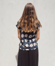 Load image into Gallery viewer, Print and Stitch Shirt: Blue Floral
