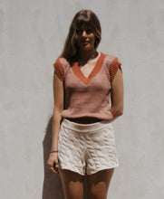 Load image into Gallery viewer, Summer Knit: Burnt Orange Vest
