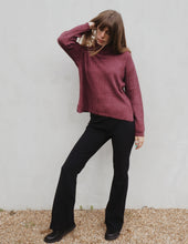 Load image into Gallery viewer, Cape Town Knit: Plum
