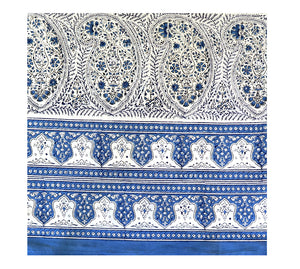 Block Print Bed Cover