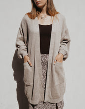 Load image into Gallery viewer, Cosy Cardigan: Stone

