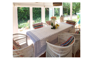 Block Print Table Cloth /  Bed Cover