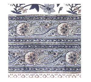 Block Print Bed Cover