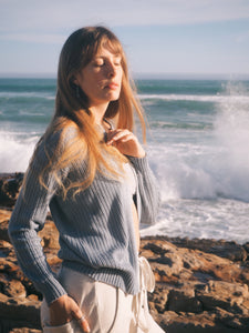 Sky Blue Cardigan