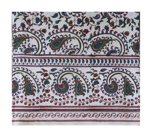 Block Print Table Cloth /  Bed Cover