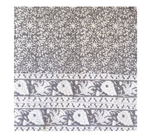 Load image into Gallery viewer, Block Print Table Cloth /  Bed Cover
