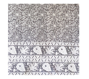 Block Print Table Cloth /  Bed Cover
