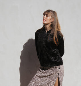 Velour Baby: Black