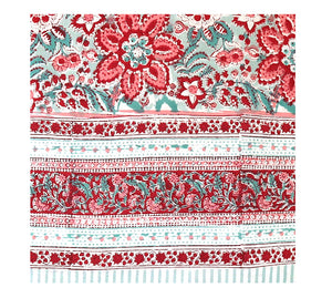 Block Print Bed Cover