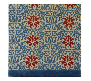 Block Print Bed Cover