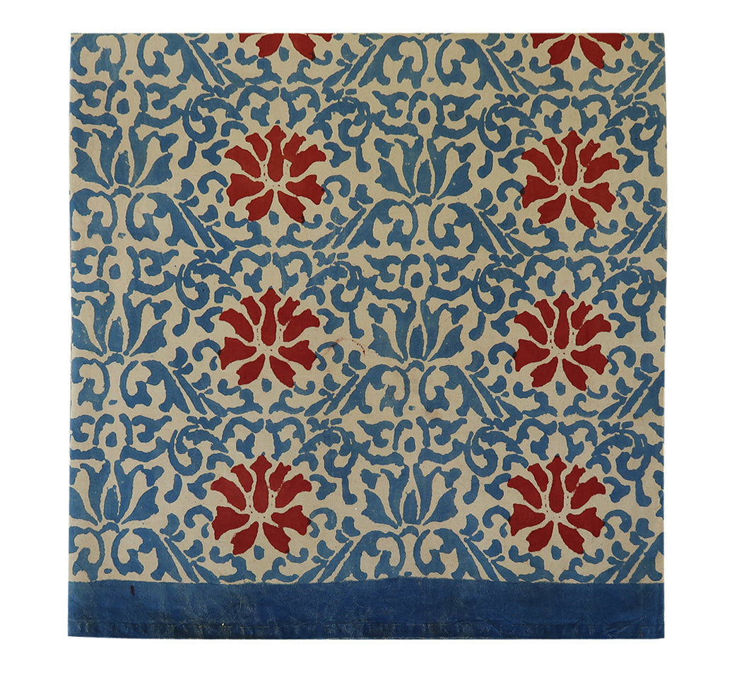Block Print Bed Cover