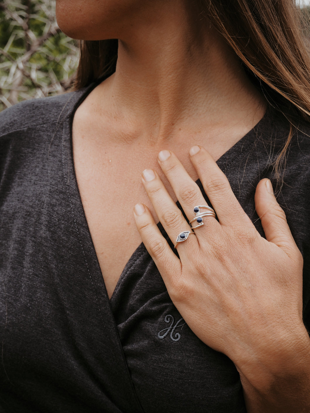 Sterling Silver Lapiz Lazuli Ring