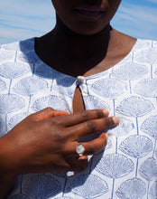 Load image into Gallery viewer, Sterling Silver Moonstone Ring
