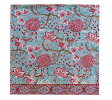 Load image into Gallery viewer, Block Print Table Cloth /  Bed Cover
