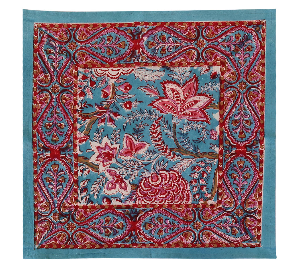 Block Print Serviette Oh So Boho Cape Town