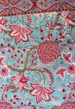 Load image into Gallery viewer, Block Print Table Cloth /  Bed Cover
