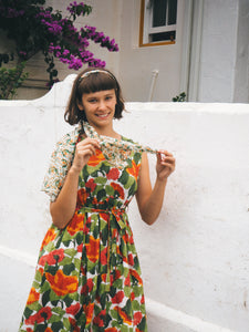 Sixties Dress: Sunset Tones