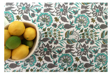 Load image into Gallery viewer, Block Print Table Cloth /  Bed Cover
