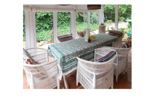 Block Print Table Cloth /  Bed Cover