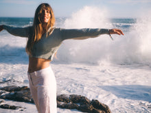 Load image into Gallery viewer, Sea Green: Cropped Cardigan
